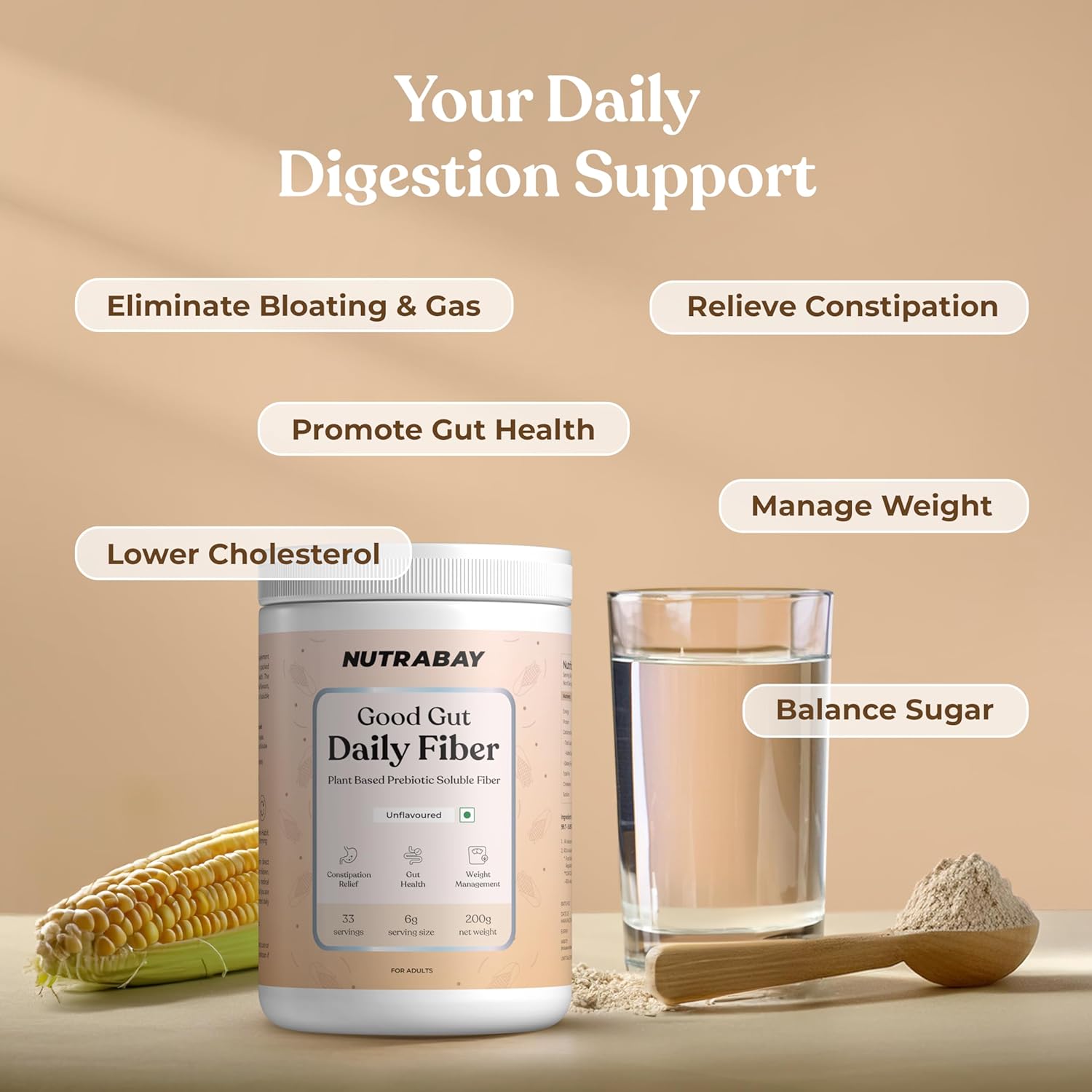 Nutrabay Good Gut Daily Fiber