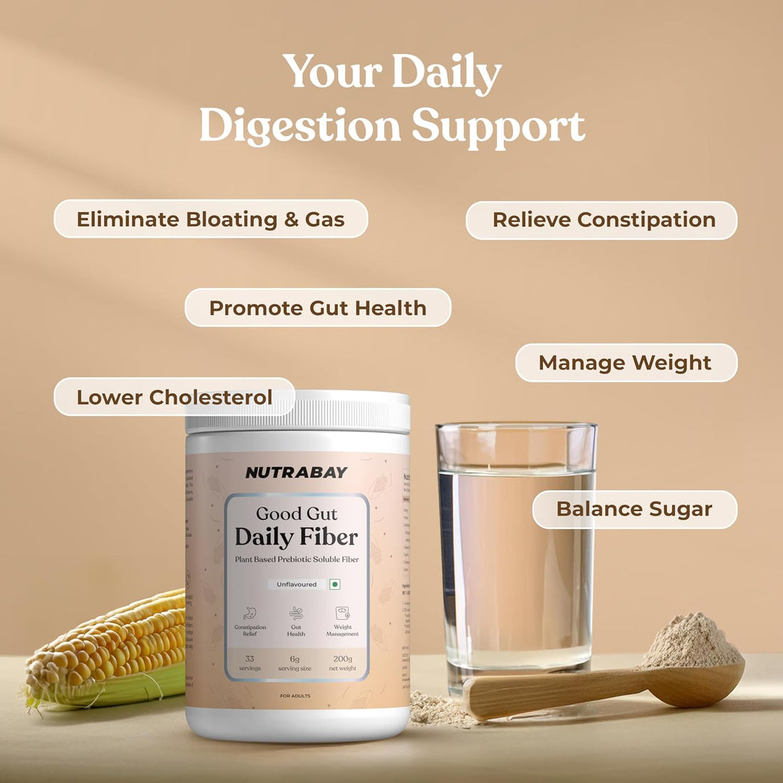 Nutrabay Good Gut Daily Fiber