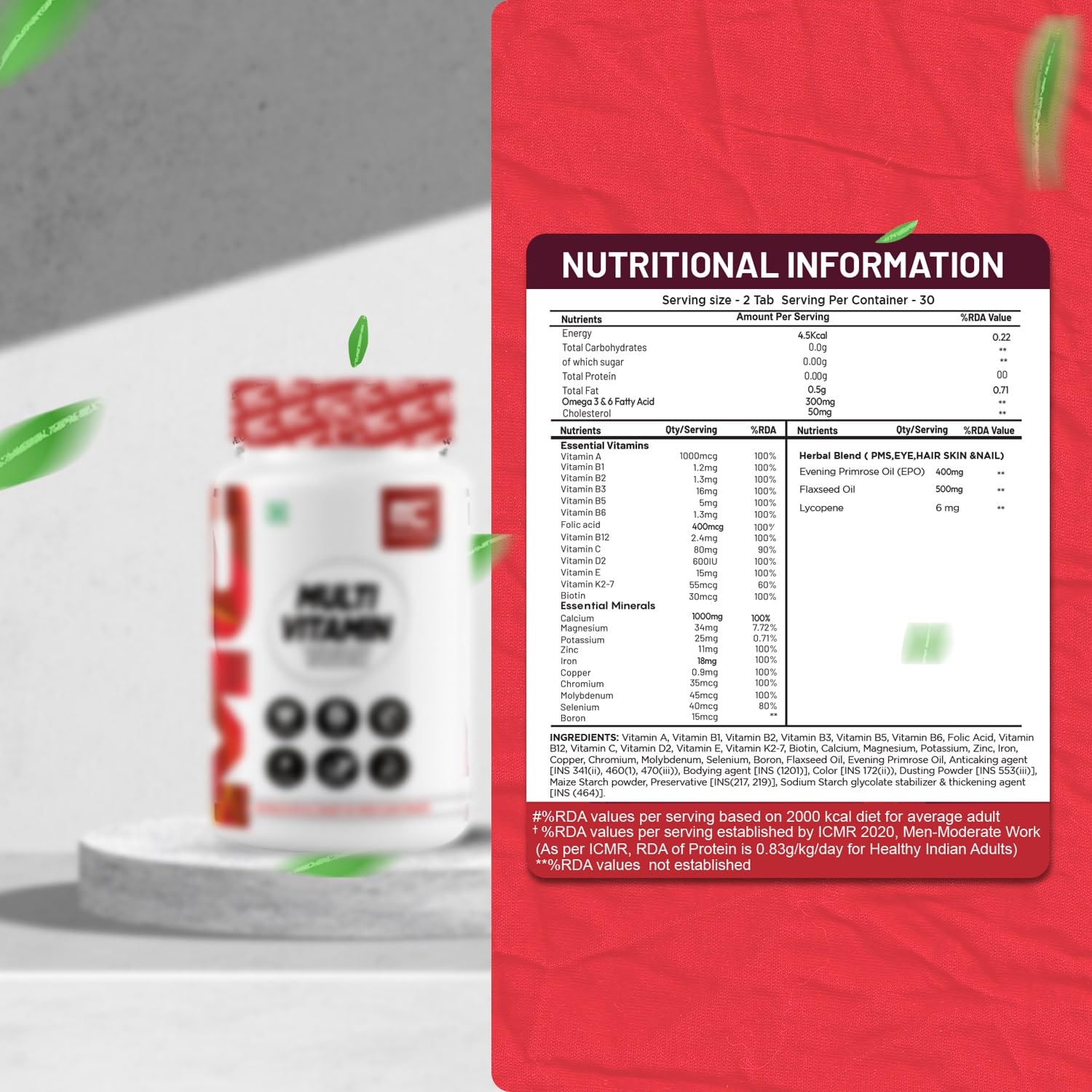 Muscle club Multivitamin