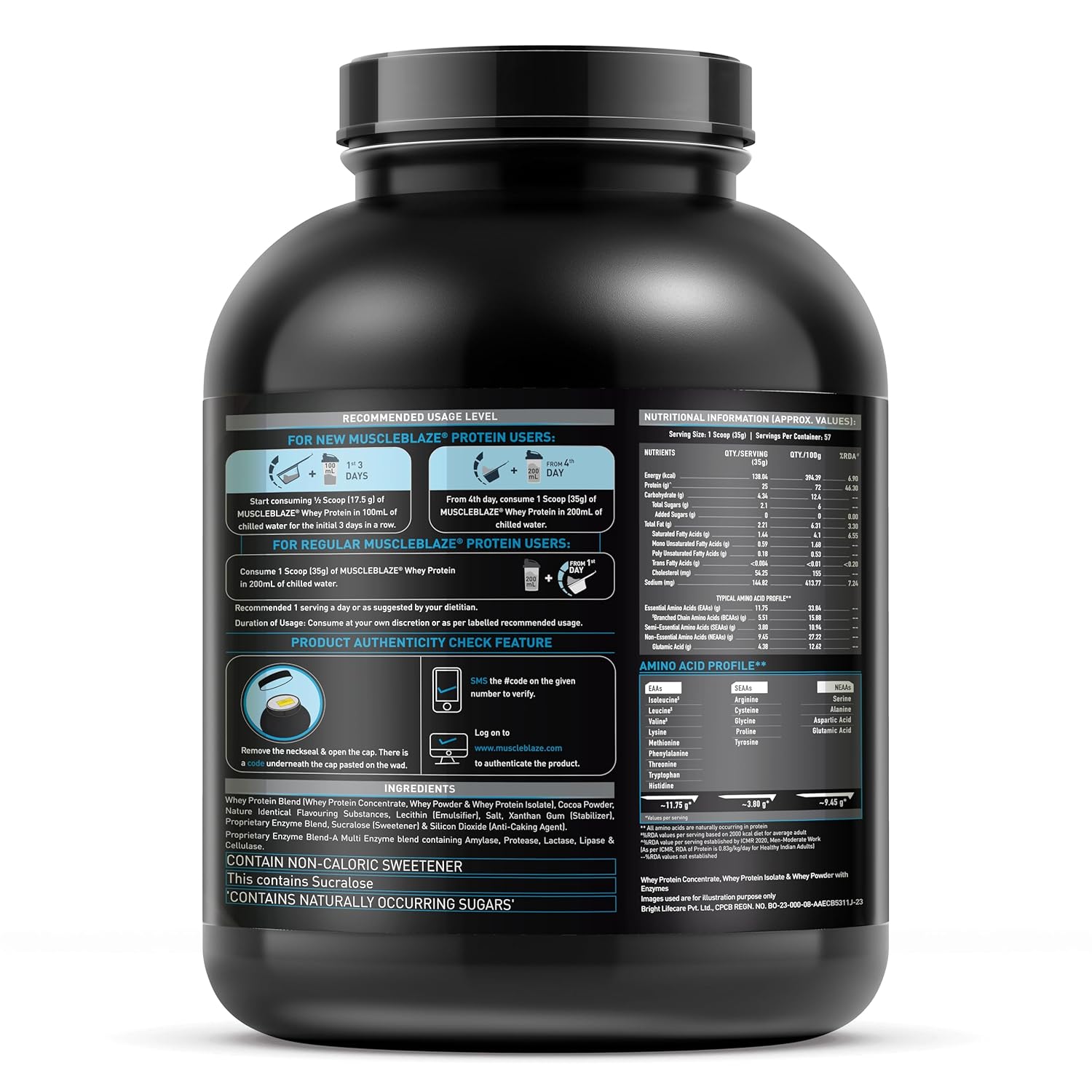Muscle Blaze Whey Protein