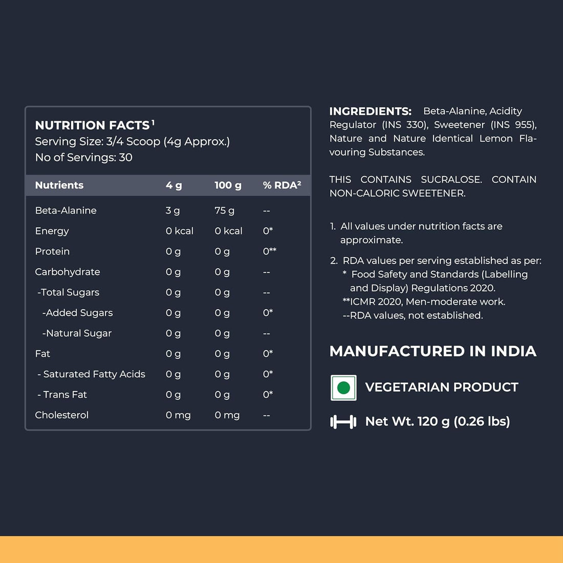 Nutrabay Beta-Alanine