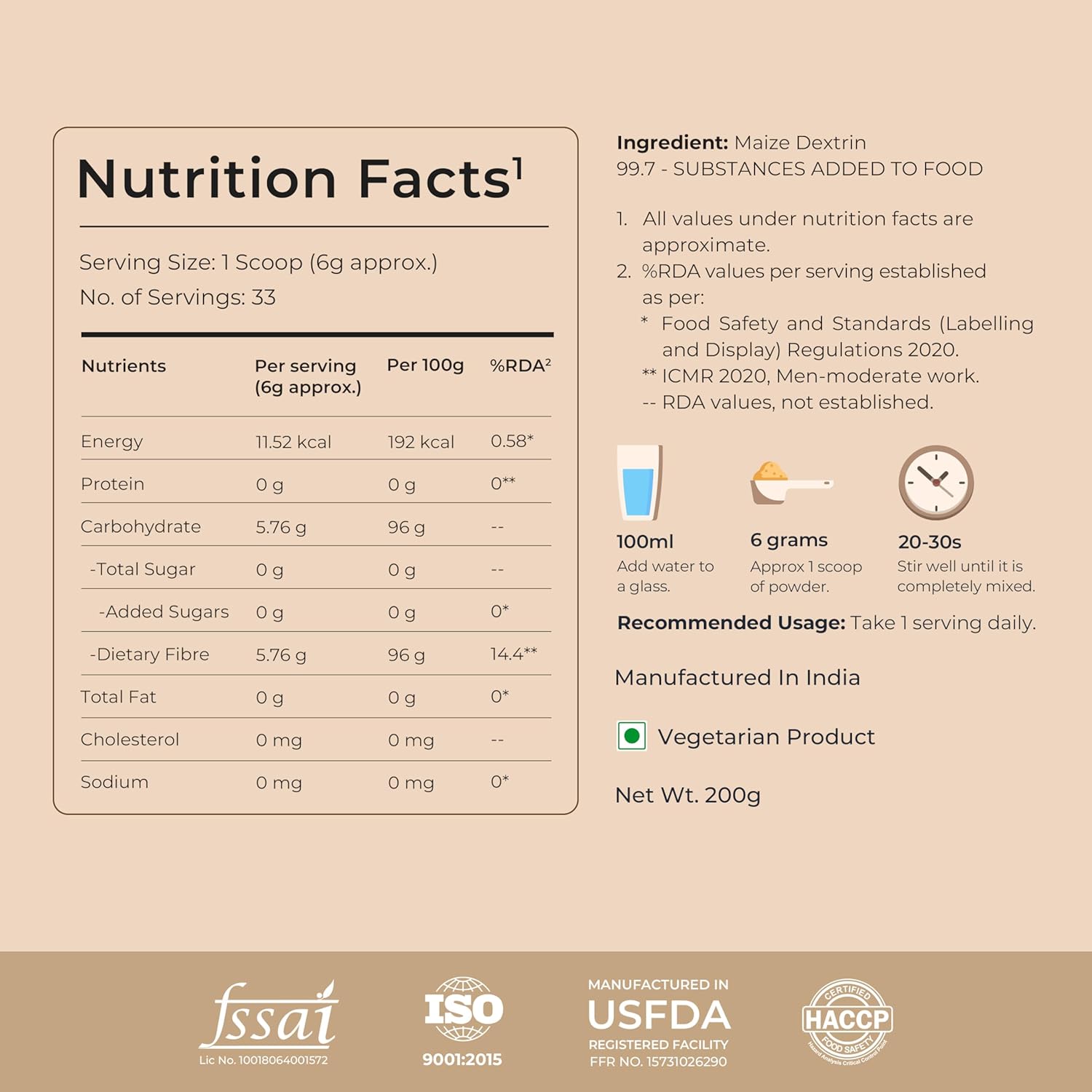 Nutrabay Good Gut Daily Fiber