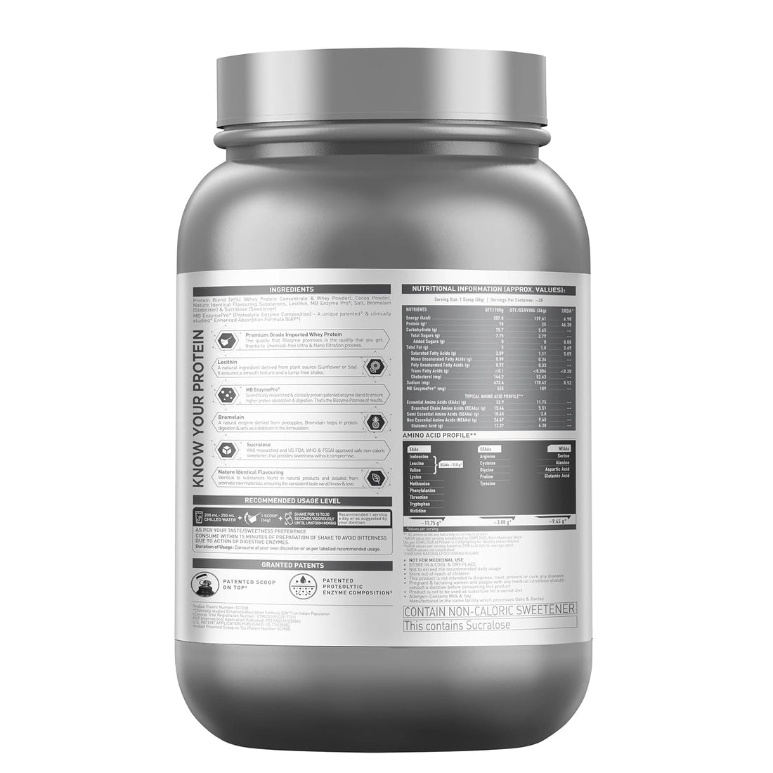 Muscleblaze bio enzyme whey performance