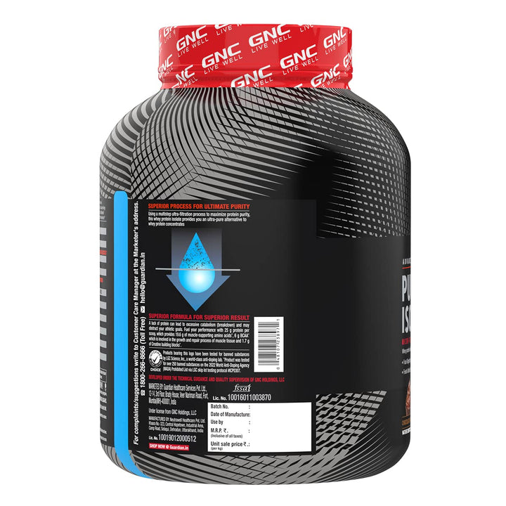 GNC amp pure isolate