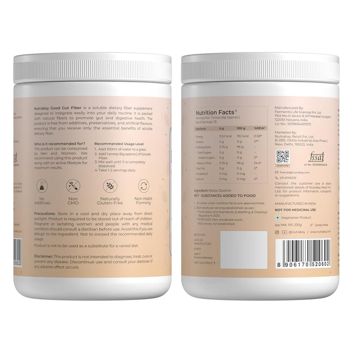 Nutrabay Good Gut Daily Fiber