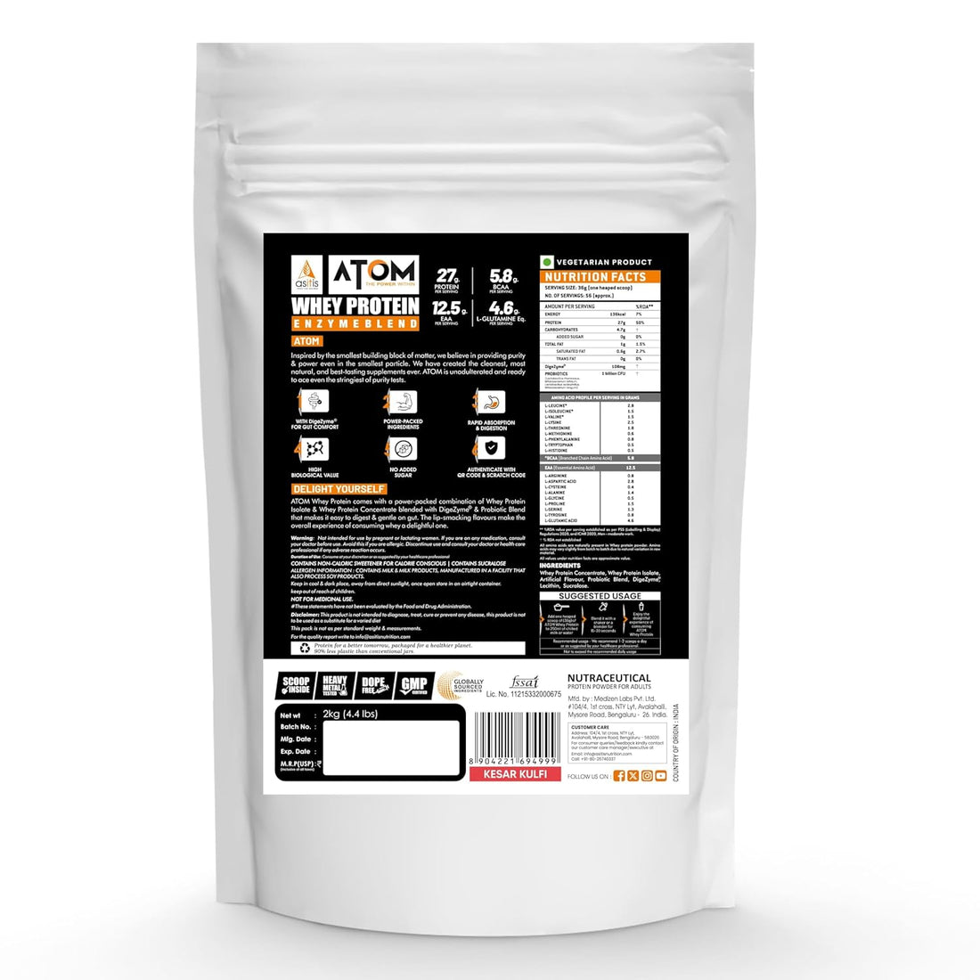Atom whey protein