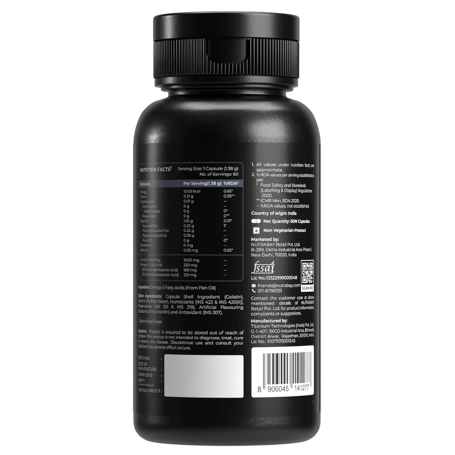 Nutrabay triple strength omega 3