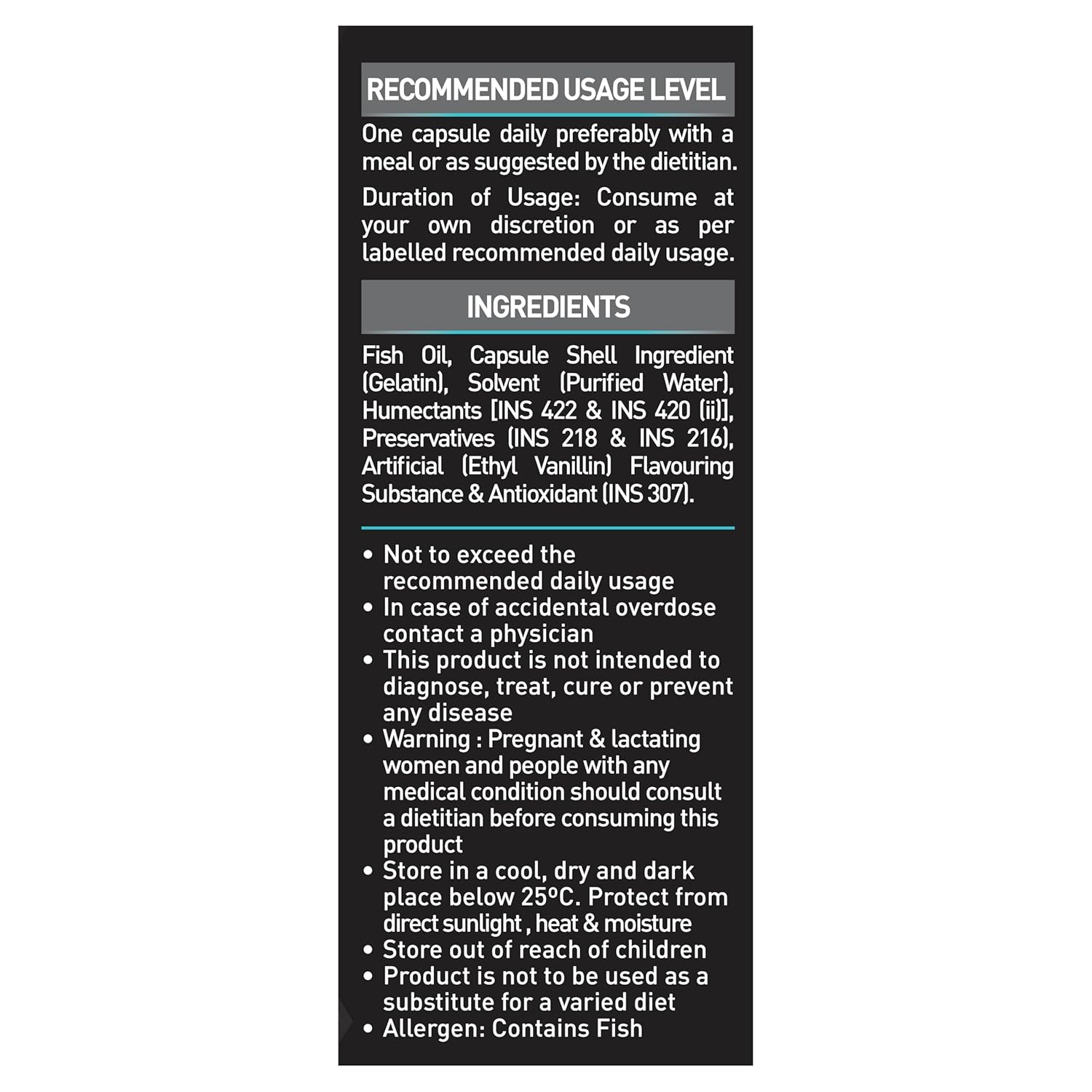 Muscle Blaze Fish Oil