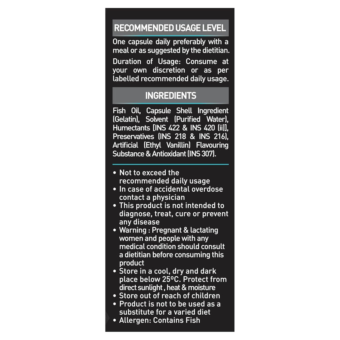 Muscle Blaze Fish Oil