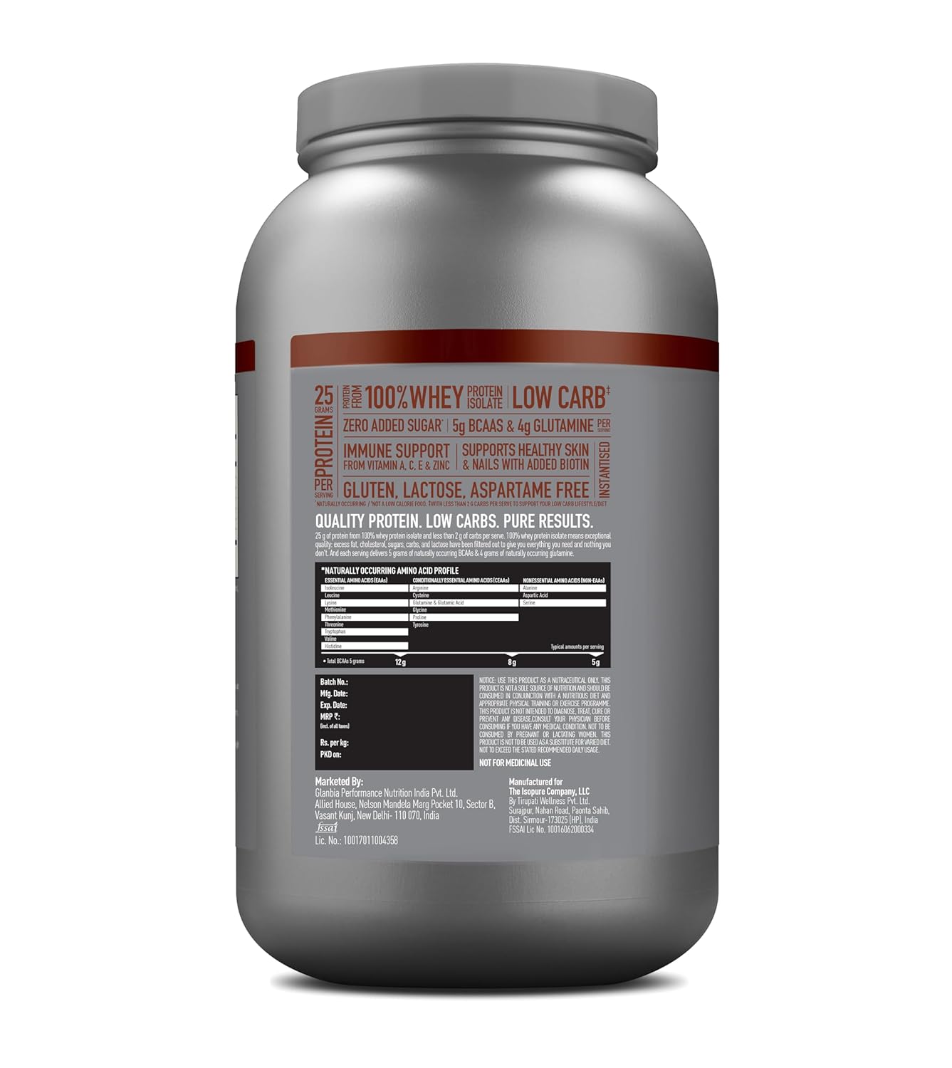 ON Isopure