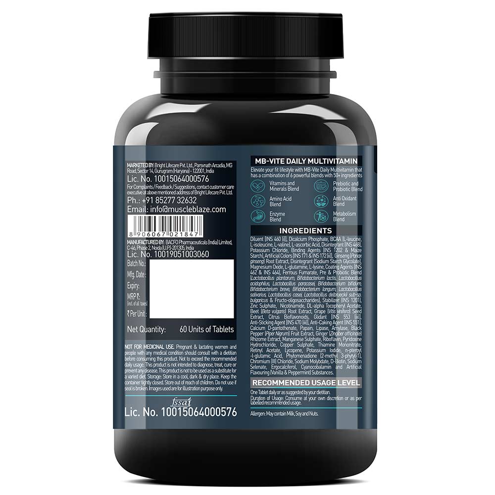 Muscle Blaze Multivitamin