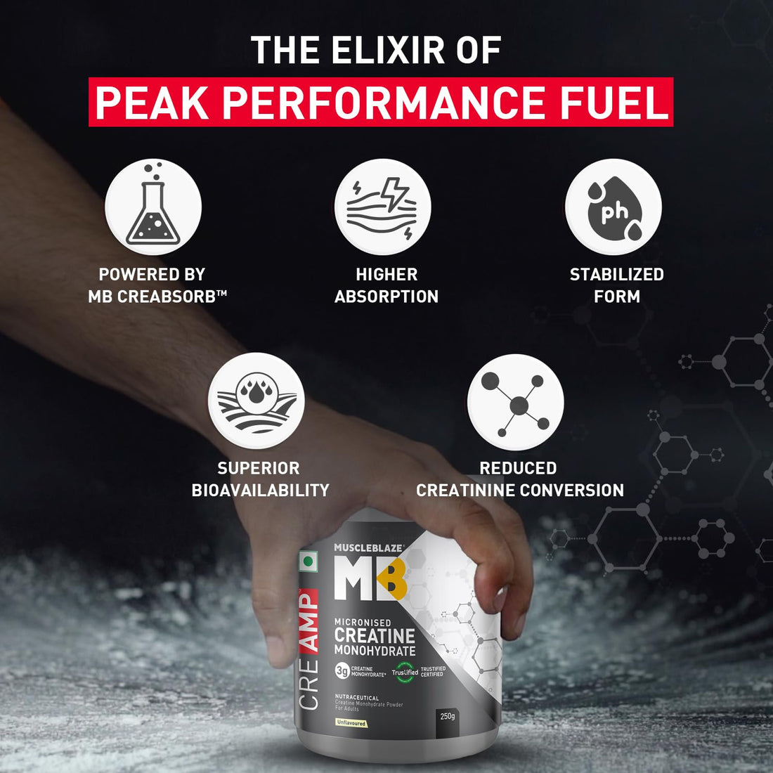 Muscleblaze crea Amp creatine creatine
