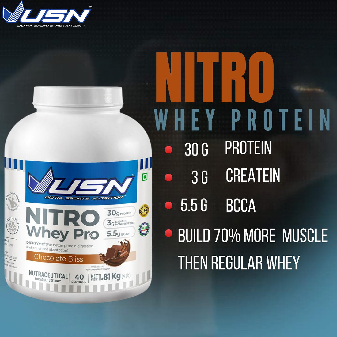 USN NITRO WHEY PRO