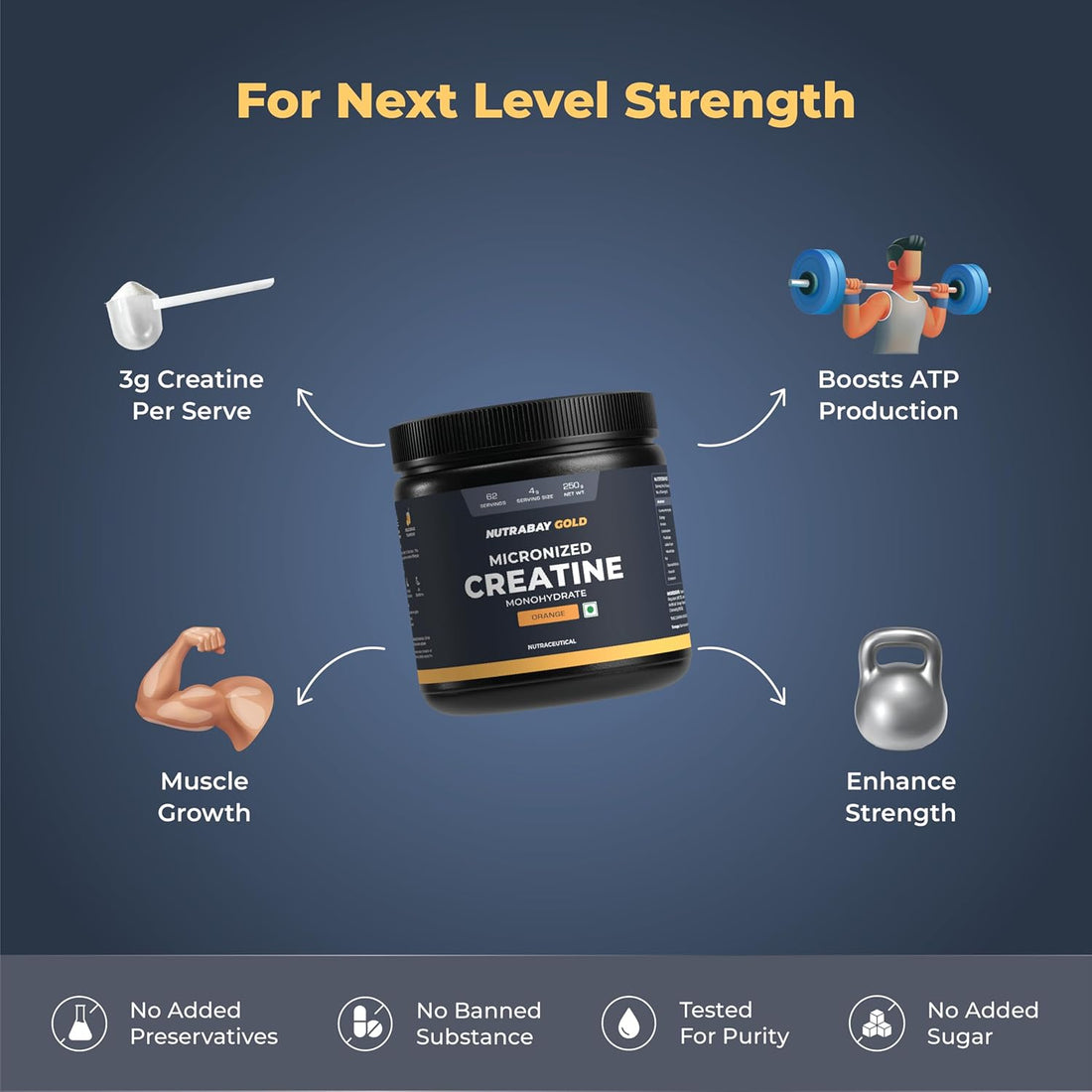Nutrabay Monohydrate Creatine
