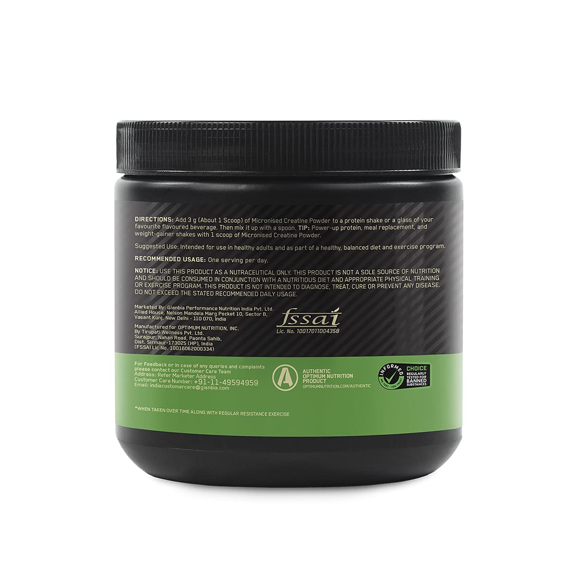 ON Micronized Creatine