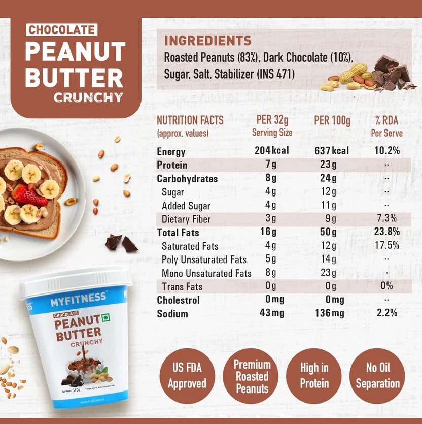 My Fitness peanut butter