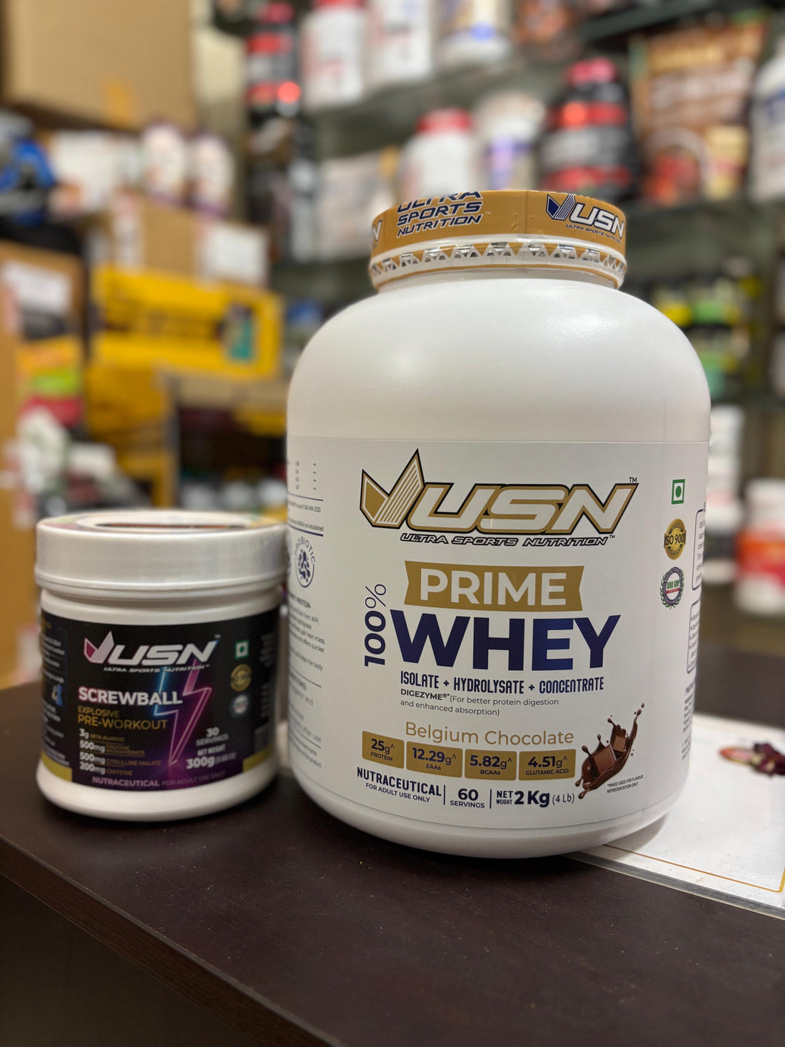 USN Prime Whey Belgium Chocolate